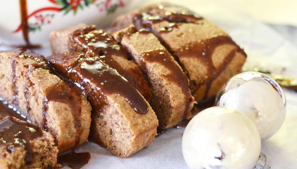 Ginger Loaf with Warm Caramel Sauce Recipe